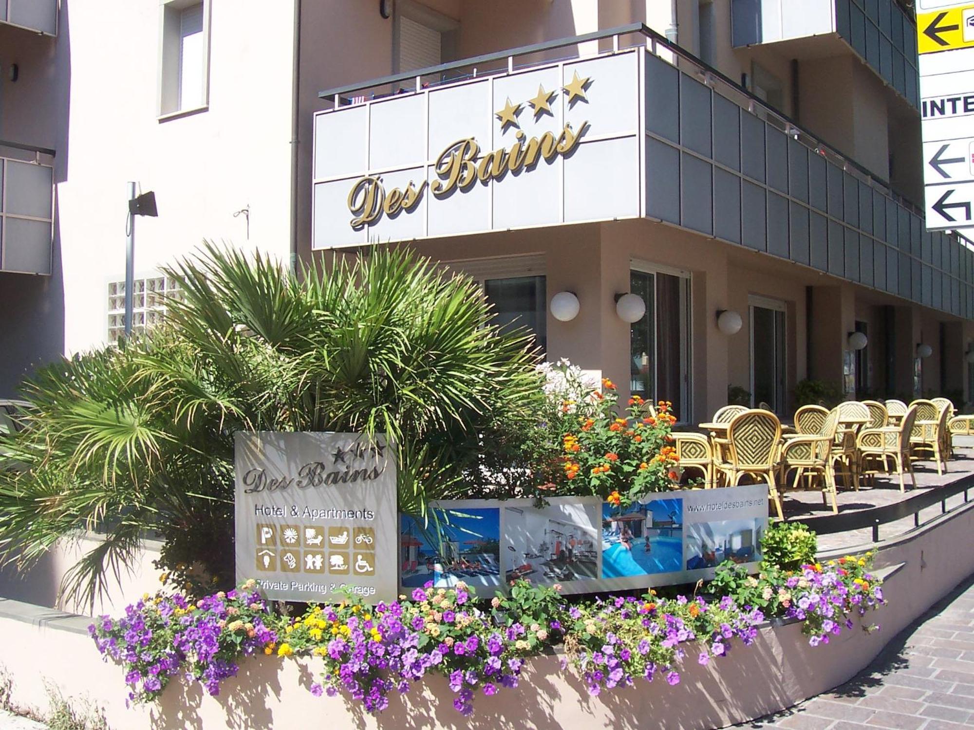 Hotel Des Bains 카톨리카 외부 사진